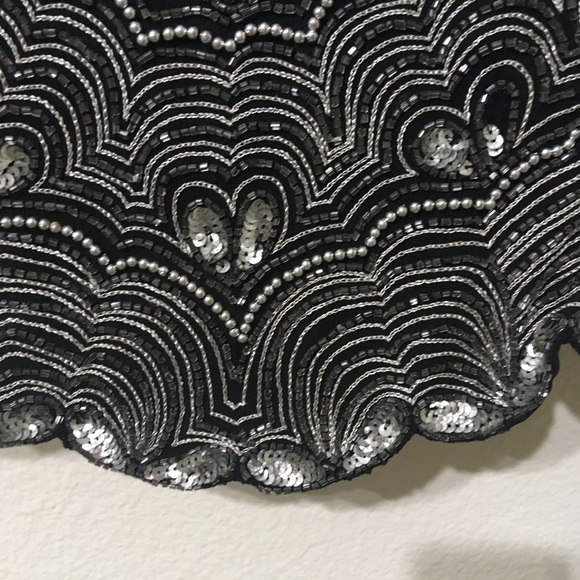 Papell Boutique Evening Formal Beaded Top XL - Picture 4 of 5